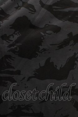 画像4: NieR Clothing / 総柄プリントサルエルパンツ F グレー H-25-06-09-1031-PU-PA-KB-ZH