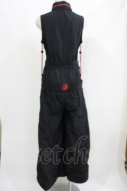 画像3: Qutie Frash / 配色オールインワン  黒×赤 H-25-06-09-1036-QU-PA-KB-ZH