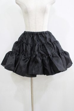 画像1: ATELIER PIERROT / ボリュームパニエ  黒 H-25-06-09-1041-EL-SK-KB-ZH
