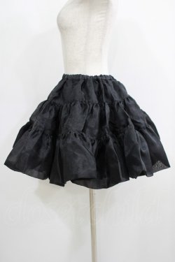 画像2: ATELIER PIERROT / ボリュームパニエ  黒 H-25-06-09-1041-EL-SK-KB-ZH