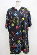NieR Clothing / 半袖プルパーカー F 黒 H-25-06-09-1052-PU-TO-KB-ZH