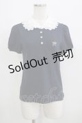 Jane Marple / トリプルレースカラーのプルオーバー  ネイビー H-25-06-09-1054-JM-TO-KB-ZH