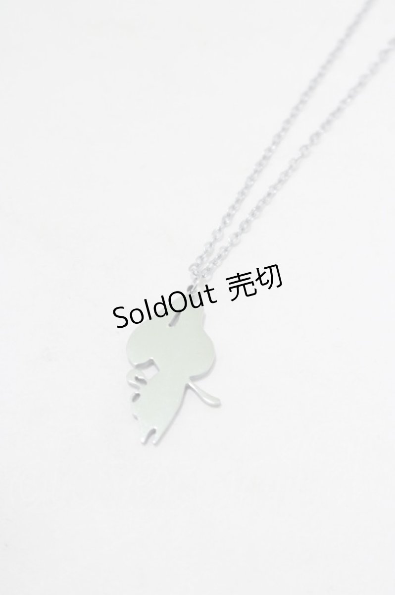 画像1: NieR CLOTHING / NieR ORIGINAL SILHOUETTEネックレス  シルバー H-25-06-09-1057-PU-AC-KB-ZH (1)