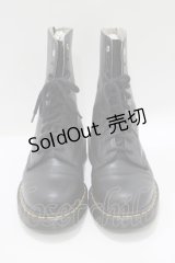 Dr.Martens （Getta Grip） / Y’S 10 EYEブーツ UK6(約25cm) ブラック H-25-06-09-1062-PU-SH-KB-ZT387