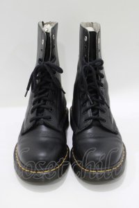 Dr.Martens （Getta Grip） / Y’S 10 EYEブーツ UK6(約25cm) ブラック H-25-06-09-1062-PU-SH-KB-ZT387