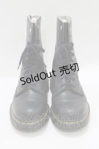 Dr.Martens （Getta Grip） / Y’S 10 EYEブーツ UK6(約25cm) ブラック H-25-06-09-1062-PU-SH-KB-ZT387