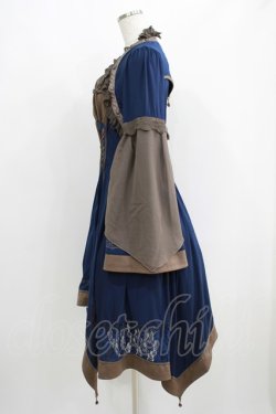 画像2: Ozz oneste / Renaissance Roseカーデワンピース  青 H-25-06-09-1015-OO-OP-KB-ZH