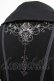 画像4: Ozz oneste / 薔薇刺繍レイヤードワンピース  黒×紫 H-25-06-09-1016-OO-OP-KB-ZH