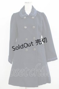 axes femme / リボンポケットコート M ネイビー H-25-06-10-023-AX-CO-NS-ZT-C044