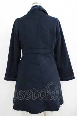 画像3: axes femme / リボンポケットコート M ネイビー H-25-06-10-023-AX-CO-NS-ZT-C044