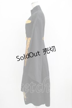 画像2: IRO+IRO / 陶酔する秋の甘香*金木犀の和風つなぎ Free ブラック H-25-06-10-026-LO-OP-NS-ZH