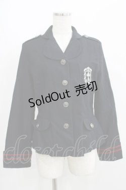 画像1: metamorphose / スクールジャケット（2002年） Free ブラック H-25-06-10-028-ME-JA-NS-ZH