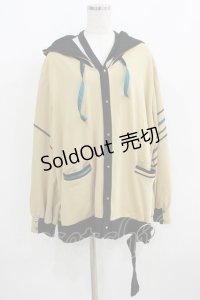 IRO+IRO / クレオパトラ風ドッキングパーカー Free ベージュ H-25-06-10-029-LO-TO-NS-ZH