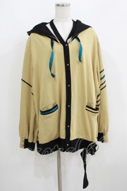 画像1: IRO+IRO / クレオパトラ風ドッキングパーカー Free ベージュ H-25-06-10-029-LO-TO-NS-ZH