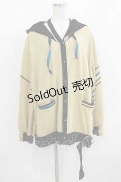 画像1: IRO+IRO / クレオパトラ風ドッキングパーカー Free ベージュ H-25-06-10-029-LO-TO-NS-ZH