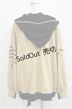 画像3: IRO+IRO / クレオパトラ風ドッキングパーカー Free ベージュ H-25-06-10-029-LO-TO-NS-ZH