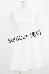 Swankiss / 裾チュールワンピース Free ホワイト H-25-06-10-034-CA-OP-NS-ZH