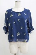 Fi.n.t / ミモザ総刺繍プルオーバーブラウス Free NAVY H-25-06-10-036-CA-BL-NS-ZH