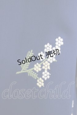 画像4: Fi.n.t / ミモザ総刺繍プルオーバーブラウス Free NAVY H-25-06-10-036-CA-BL-NS-ZH