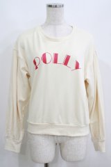 Fi.n.t / POLLYロゴスウェットプルオーバー Free オフ H-25-06-10-039-CA-TO-NS-ZH