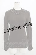 axes femme / プチローズニット M ブラウン H-25-06-10-044-AX-TO-NS-ZH