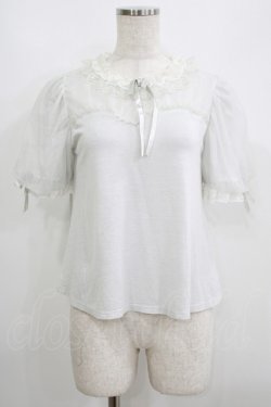 画像1: Angelic Pretty / Shinyエトワールカットソー Free シルバー H-25-06-10-047-AP-TO-NS-ZH