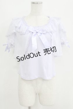 画像1: Angelic Pretty / エンジェルボレロカットソー Free ラベンダー H-25-06-10-048-AP-TO-NS-ZH