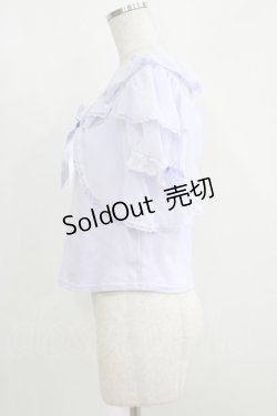 画像2: Angelic Pretty / エンジェルボレロカットソー Free ラベンダー H-25-06-10-048-AP-TO-NS-ZH