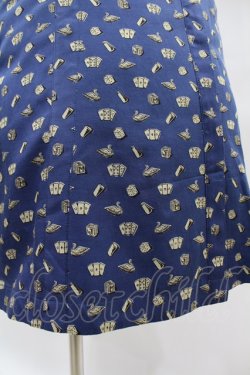 画像5: Jane Marple / Tumbling Diceのグースカラードレス  紺 H-25-06-10-1026-JM-OP-KB-ZH