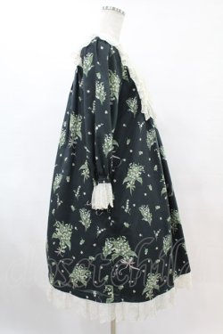画像3: Melody BasKet / 谷間の姫百合ヨークワンピース  ブラック H-25-06-10-1028-LO-OP-KB-ZH
