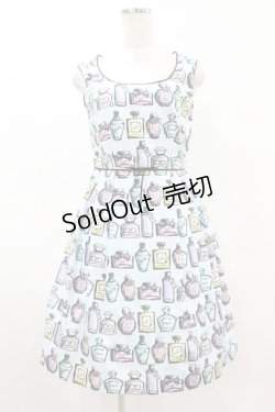 画像1: MILK / Perfumeドレス  サックス H-25-06-10-1035-ML-OP-KB-ZH