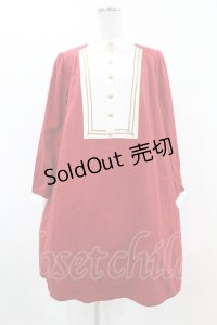 ネバアランド / 姫真珠ワンピース  赤 H-25-06-10-1043-LO-OP-KB-ZH