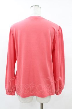 画像2: Jane Marple / Monogram embroidery pullover  ピンク H-25-06-10-1054-JM-TO-KB-ZH