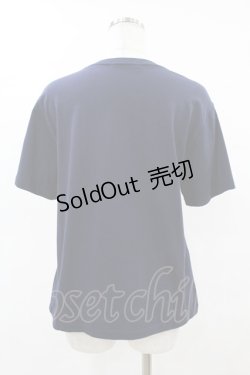 画像2: Jane Marple / Anniversary ribbonsエンブロイダリーティーシャツ レギュラー ネイビー H-25-06-10-1060-JM-TO-KB-ZH