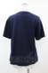 画像2: Jane Marple / Anniversary ribbonsエンブロイダリーティーシャツ レギュラー ネイビー H-25-06-10-1060-JM-TO-KB-ZH (2)