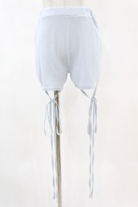 lilLilly / クロスリボンショートパンツ  BLUE H-25-06-10-1002-LO-PA-KB-ZH