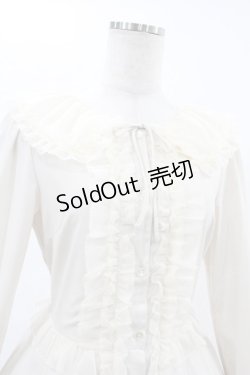 画像4: Melody BasKet / ホイップフリルワンピース  アイボリー H-25-06-10-1018-LO-OP-KB-ZH