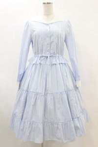 Melody BasKet / ナイチンゲールワンピース  サックス H-25-06-10-1019-LO-OP-KB-ZH
