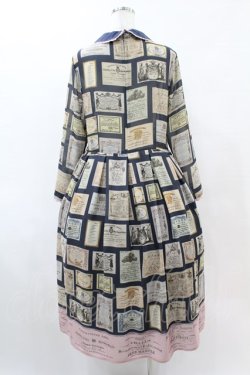 画像2: Jane Marple / Precious invitationsコレットドレス Free ネイビー H-25-06-10-1020-JM-OP-KB-ZH
