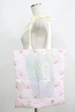 画像2: RoseMarie seoir / etude ballet bag  ピンク H-25-06-10-052-LO-BG-NS-ZH