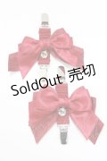 Hoshibako Works / リフトアップリボンクリップベルト 2個セット  レッド H-25-06-10-055-LO-ZA-NS-ZH
