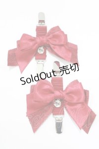 Hoshibako Works / リフトアップリボンクリップベルト 2個セット  レッド H-25-06-10-055-LO-ZA-NS-ZH