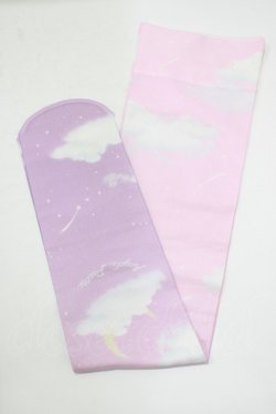 画像1: Angelic Pretty / Misty Skyオーバーニー  ピンク H-25-06-10-057-AP-ZA-NS-ZH