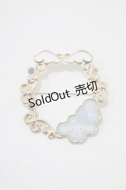 画像1: m petit by misako / AMシナモロールブローチ  ゴールド H-25-06-10-065-LO-AC-NS-ZH