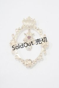 m petit by misako / AMクラウンビジューブローチ  ゴールド H-25-06-10-066-LO-AC-NS-ZH