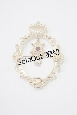 画像1: m petit by misako / AMクラウンビジューブローチ  ゴールド H-25-06-10-066-LO-AC-NS-ZH