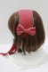 画像2: Angelic Pretty / ブリティッシュカレッジヘッドドレス  ワイン H-25-06-10-072-AP-AC-NS-ZH (2)