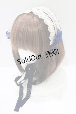 画像1: MAM MAXICIMAM / ミラクルスウィート ラ・クラルテ ヘッドドレス  ネイビー H-25-06-10-075-GO-AC-NS-ZH