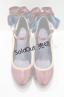 画像1: mayla classic / 美優泳 37/24.0cm ボルドー H-25-06-10-079-LO-SH-NS-ZH