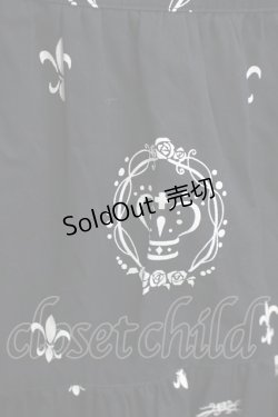 画像4: metamorphose / 王冠プリントティアードジャンパースカート Free ブラック H-25-06-10-013-ME-OP-NS-ZH